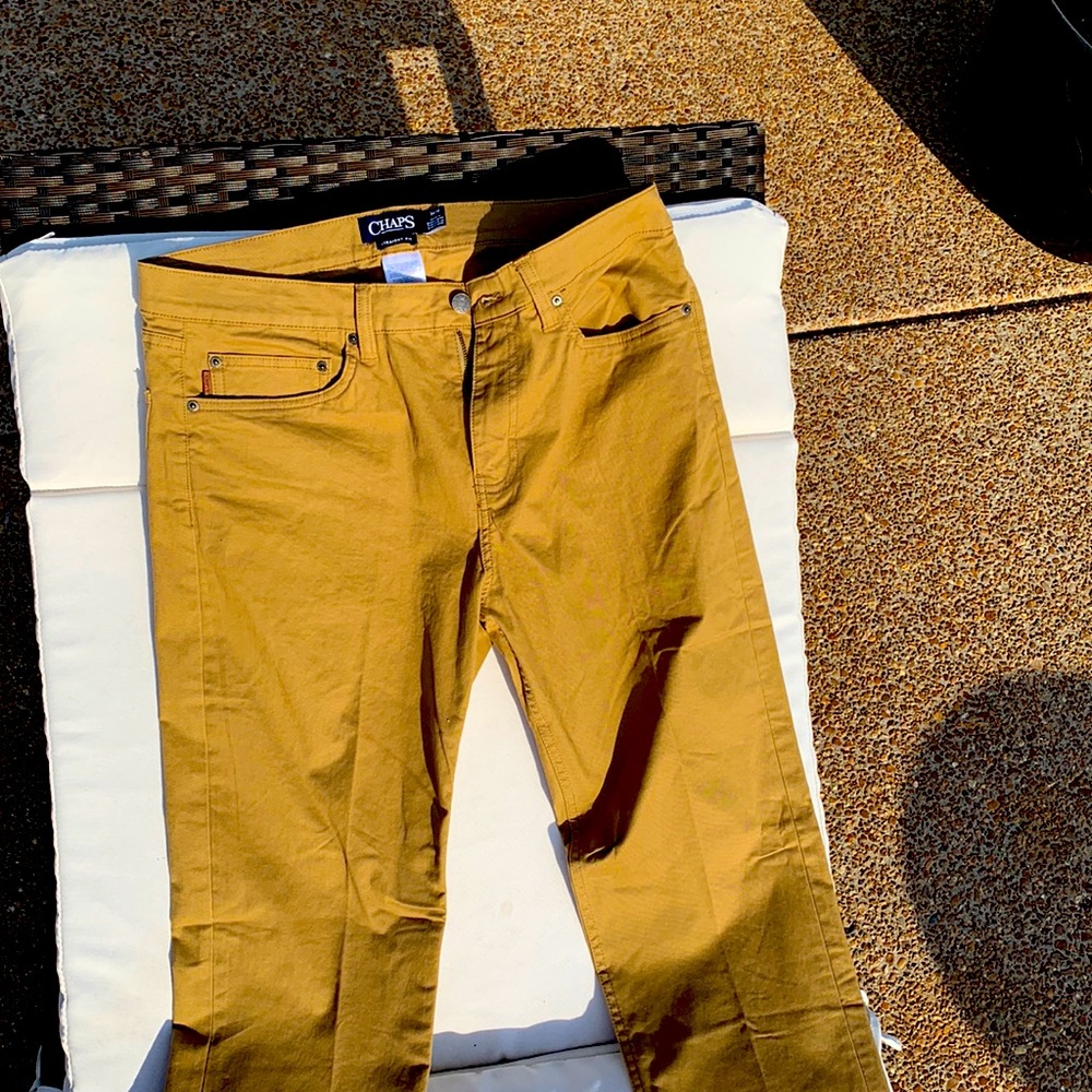 Chaps khaki color chino